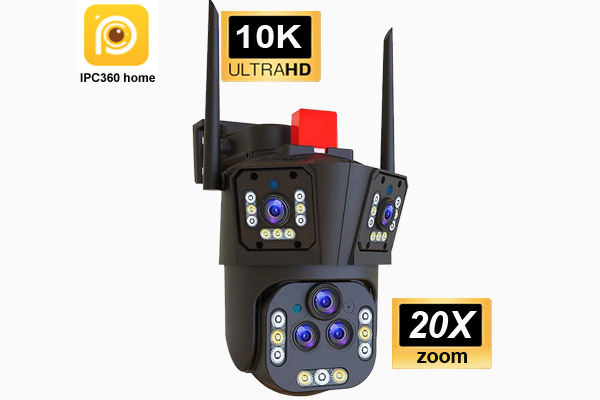 20X Zoom 5 Lens Outdoor camera