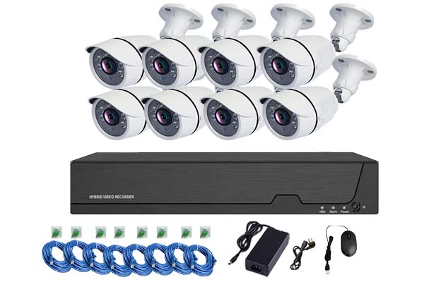 8CH POE Camera kits