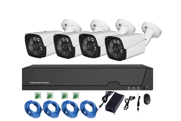 4CH POE Camera Kits