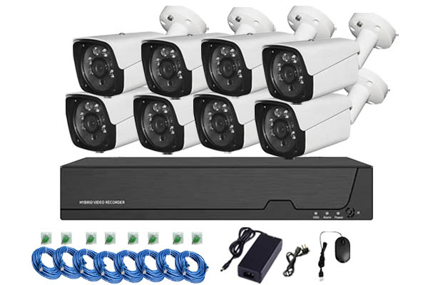 8CH POE Camera kits