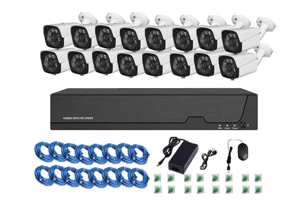 16CH POE Camera kits