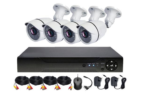 4CH Analog camera kits